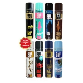 ONE SHOT PREMIUM odświeżacz powietrza NEUTRALIZATOR 600 ml – 540 sztuk | HURTOWNIA